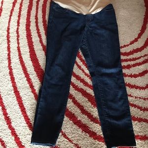 LOFT Maternity Dark Rinse Jean 14M